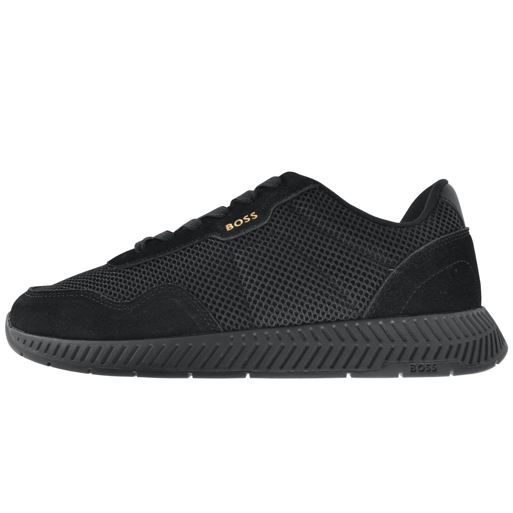 Hugo Boss BOSS Titanium Runner Trainers Black